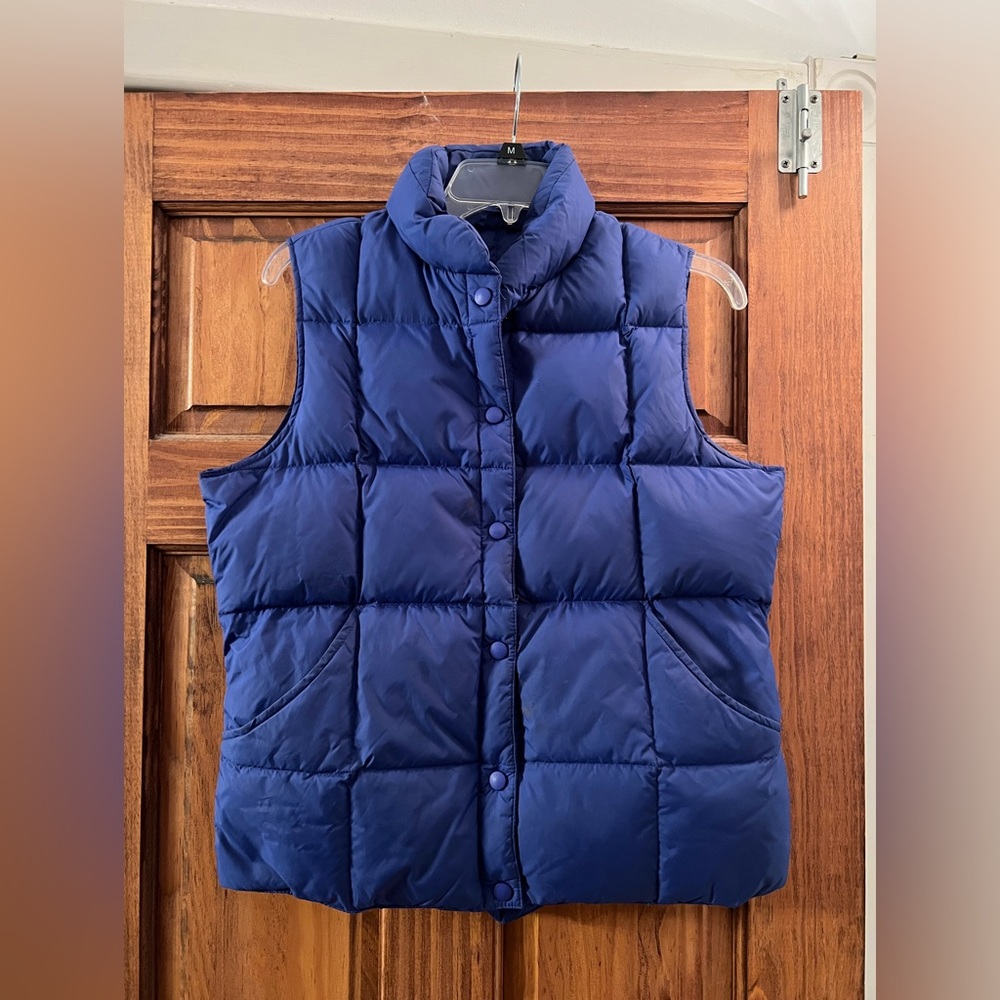 Lands End Vintage Goosedown Vest - size small (6-8)